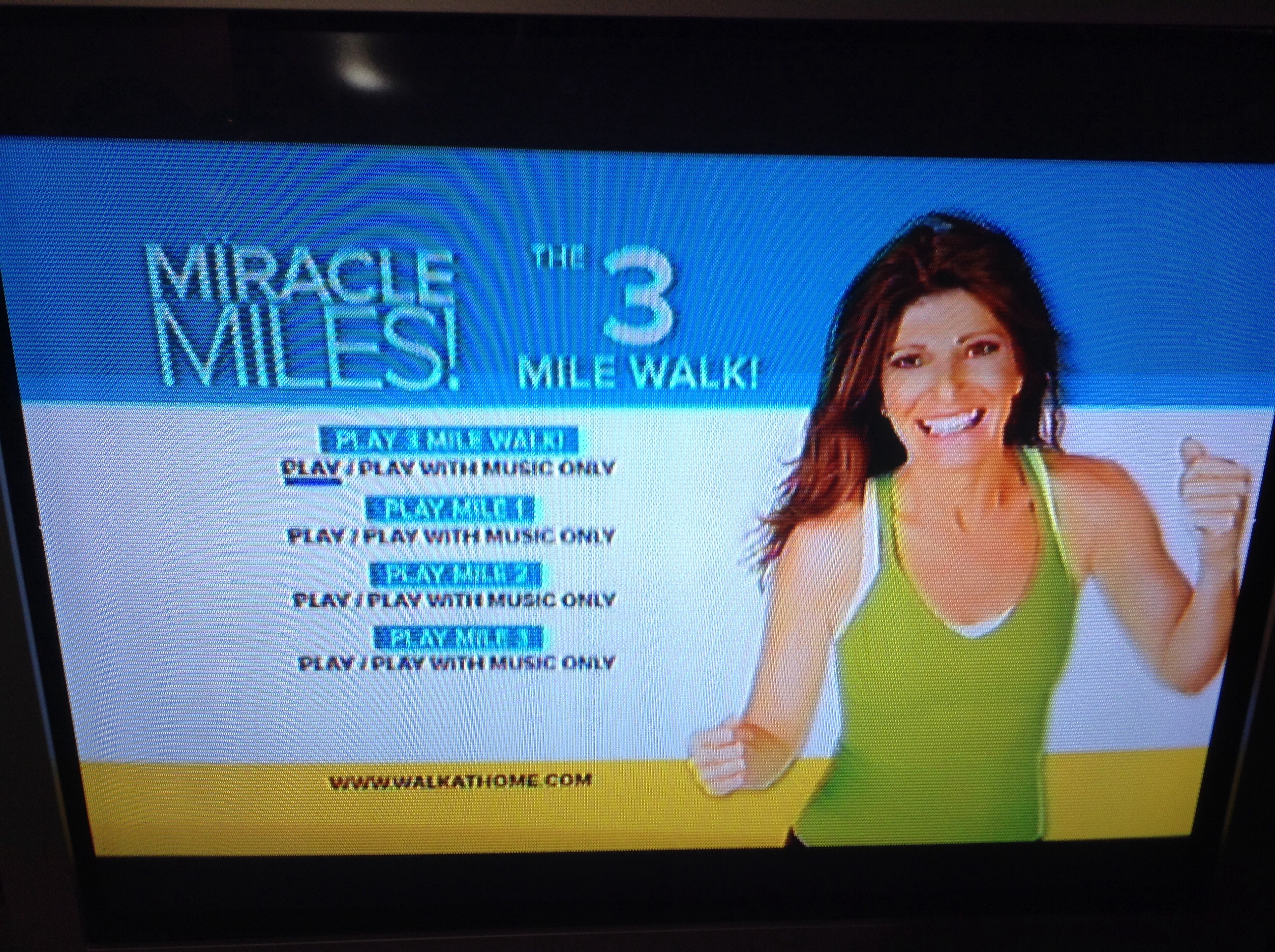 Walk at Home *Miracle Miles* BRAND NEW dvd set by Leslie Sansone *Part