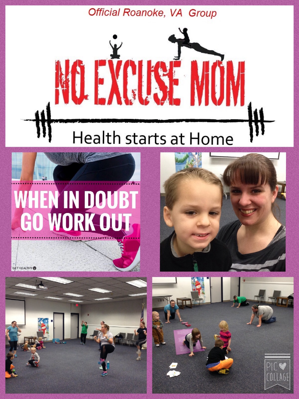 FREE Fitness Group for women No Excuse Moms, Roanoke, VA online